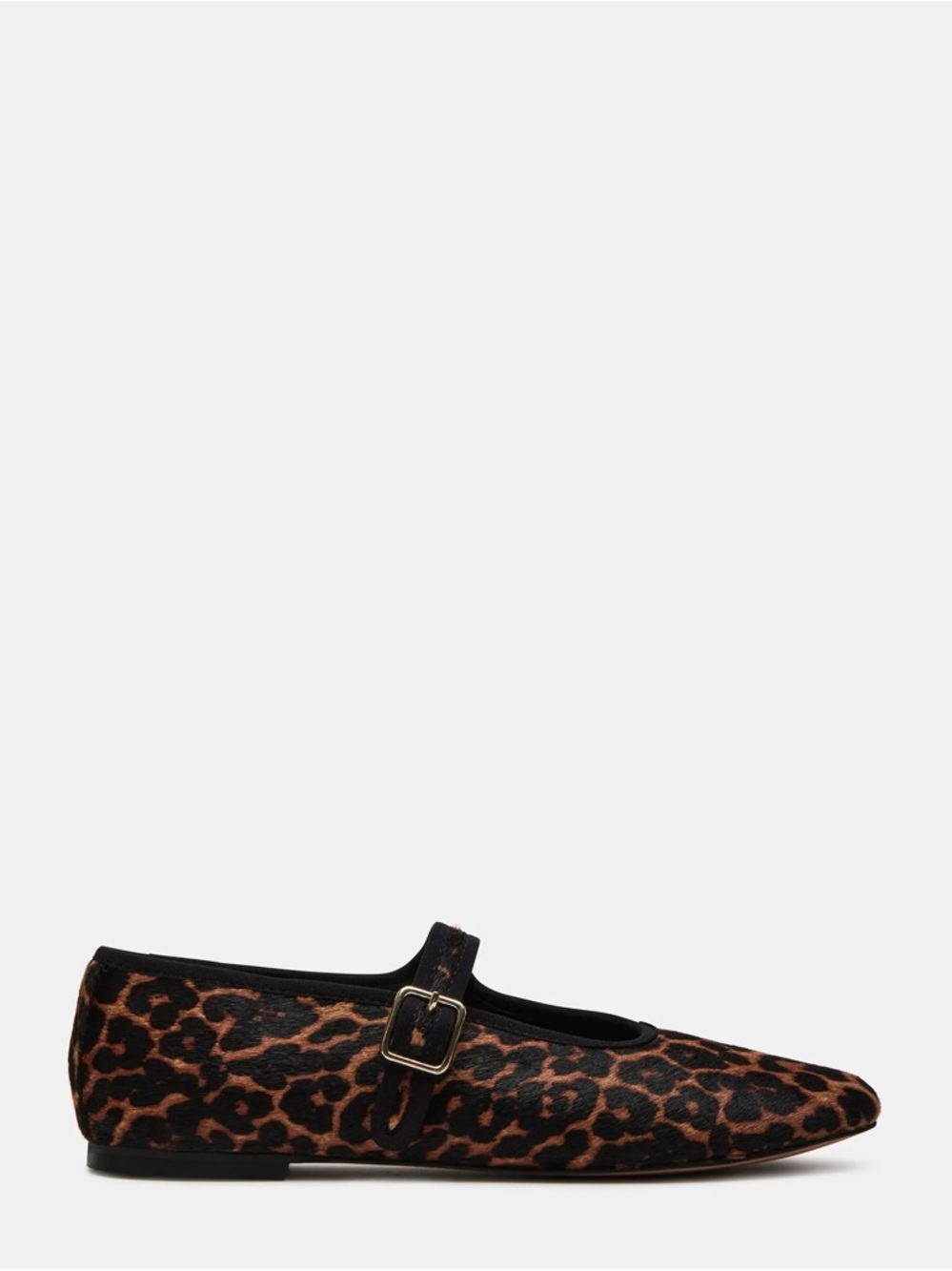 Steve Madden Dreaming Leopard Animal Print Mary Jane Flats